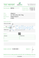 Janoshik Purity lab results