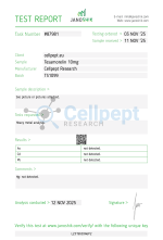tesamorelin 10mg Heavy metals